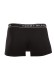 Tommy Hilfiger ανδρικά βαμβακερά boxers 3pack σε μαύρο χρώμα με μαύρο λάστιχο, άνετη γραμμή 95%cotton 5%elastane UM0UM02763-0WN