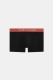 Tommy Hilfiger ανδρικά βαμβακερά boxers 3pack σε μαύρο χρώμα με διαφορετικό χρώμα στο λάστιχο άνετη γραμμή,95%cotton 5%elastane UM0UM03881-0UC