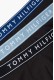 Tommy Hilfiger ανδρικά βαμβακερά boxers 3pack σε μαύρο χρώμα με διαφορετικό χρώμα στο λάστιχο άνετη γραμμή,95%cotton 5%elastane UM0UM03881-0XL