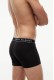 Tommy Hilfiger ανδρικά βαμβακερά boxers 3pack σε μαύρο χρώμα με διαφορετικό χρώμα στο λάστιχο άνετη γραμμή,95%cotton 5%elastane UM0UM03881-0XL