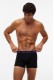 Tommy Hilfiger ανδρικά βαμβακερά boxers 3pack σε μαύρο χρώμα με διαφορετικό χρώμα στο λάστιχο άνετη γραμμή,95%cotton 5%elastane UM0UM03890-05J