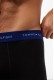 Tommy Hilfiger ανδρικά βαμβακερά boxers 3pack σε μαύρο χρώμα με διαφορετικό χρώμα στο λάστιχο άνετη γραμμή,95%cotton 5%elastane UM0UM03890-05J