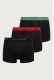 Tommy Hilfiger ανδρικά βαμβακερά boxers 3pack σε μαύρο χρώμα με διαφορετικό χρώμα στο λάστιχο άνετη γραμμή,95%cotton 5%elastane UM0UM03890-05M