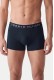 Tommy Hilfiger ανδρικά βαμβακερά boxers 3pack σε σκ.μπλε χρώμα, άνετη γραμμή 95%cotton 5%elastane UM0UM03900-0XR