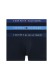 Tommy Hilfiger ανδρικά βαμβακερά boxers 3pack σε σκ.μπλε χρώμα με διαφορετικό χρώμα στο λάστιχο άνετη γραμμή,95%cotton 5%elastane UM0UM03908-0UL