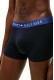 Tommy Hilfiger ανδρικά βαμβακερά boxers 3pack σε σκ.μπλε χρώμα με διαφορετικό χρώμα στο λάστιχο άνετη γραμμή,95%cotton 5%elastane UM0UM03908-0UL