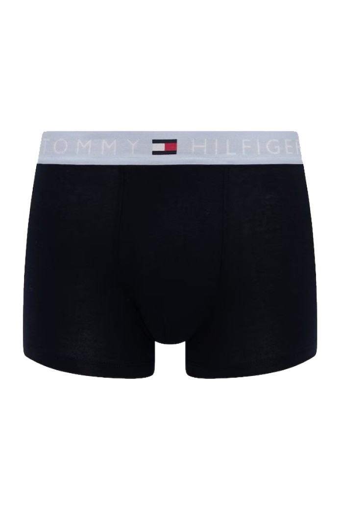 Tommy Hilfiger ανδρικά βαμβακερά boxers 3pack σε μπλε χρώμα με διαφορετικό χρώμα στο λάστιχο άνετη γραμμή,95%cotton 5%elastane UM0UM03908-0WV