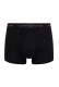 Tommy Hilfiger ανδρικά βαμβακερά boxers 3pack σε μαύρο χρώμα με μαύρο λάστιχο, άνετη γραμμή,95%cotton 5%elastane UM0UM03974-0XU