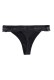 Tommy Hilfiger γυναiκείο thong σε μαύρο χρώμα με δαντέλα στο επάνω μέρος, κανονική γραμμή 79%cpolyamide 21%elastane  UW0UW06160-BDS