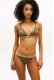 Tommy Hilfiger γυναικείο bralette με λεοπάρ σχέδιο και καφέ φαρδύ λάστιχο.Ρυθμιζόμενες τιράντες και αφαιρούμενη επένδυση! UW0UW06580-0GB