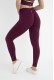 Wooster γυναικείο κολαν ψηλόμεσο με σούρα push up, seamless, σε μπορντώ χρωμα WS-11800-BORDEAUX